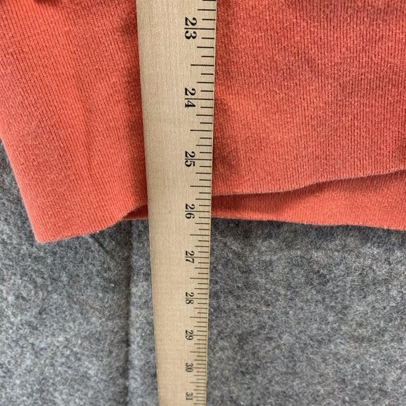 Ralph Lauren Sweater Women's Extra Large Ladies Orange Full Zip Hoodie Vintage - Picture 6 of 11